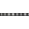 Решетка ALCAPLAST PURE-300BLACK для водоотводящего желоба