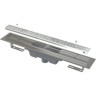 Водоотводящий желоб ALCAPLAST ANTIVANDAL APZ1011-550L с решеткой, вертикальный сток